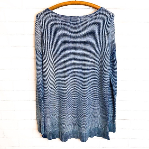 Treasure Bond • Navy Blue Ribbed Sweater - Picture 2 of 9